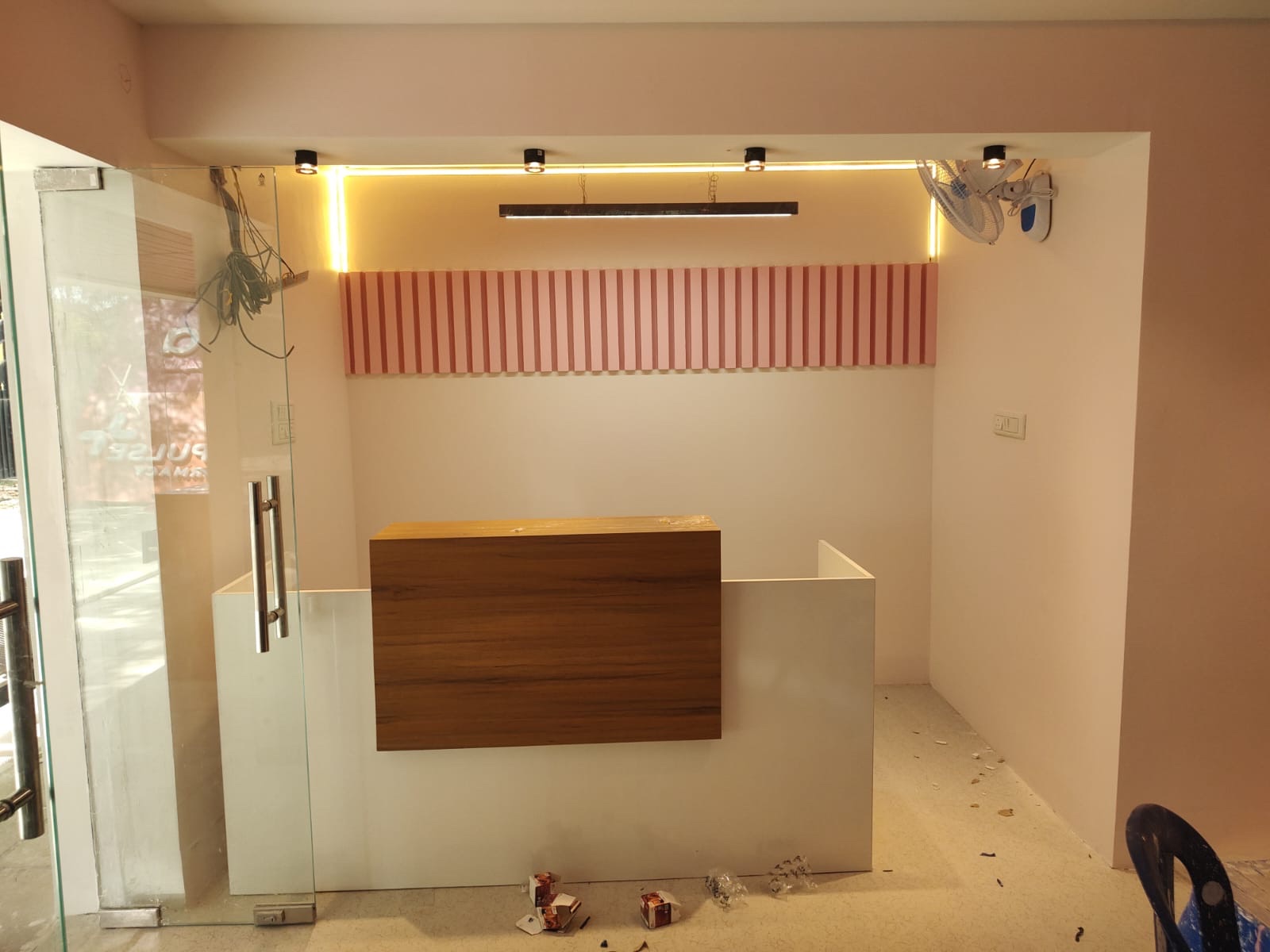 Commercial project interior fit-out