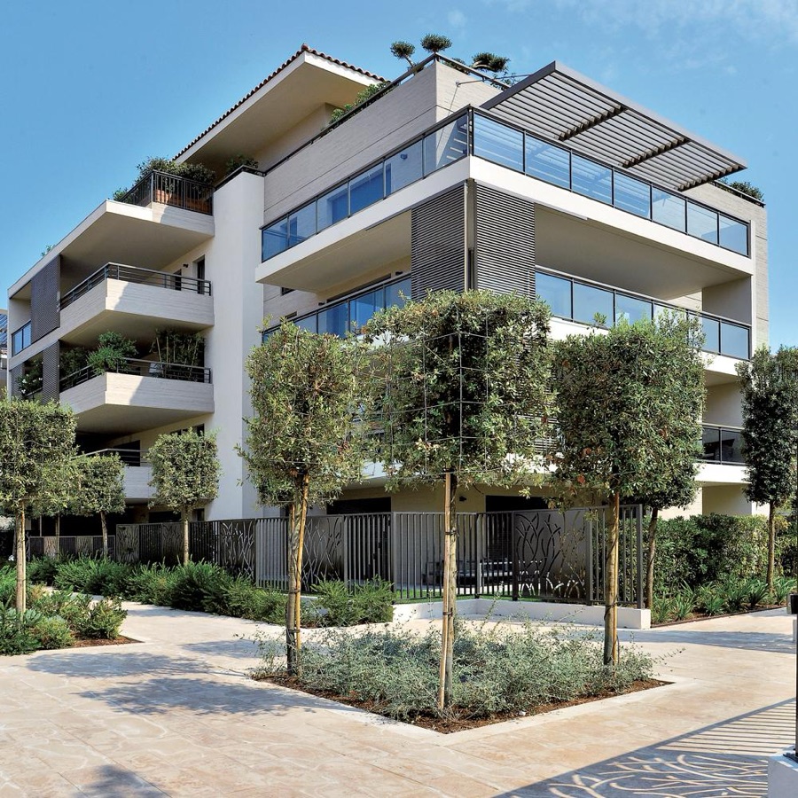 Apartment project exterior